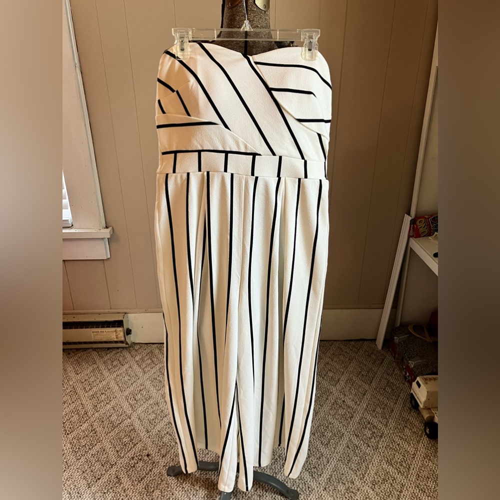 Strapless jumpsuit size Small